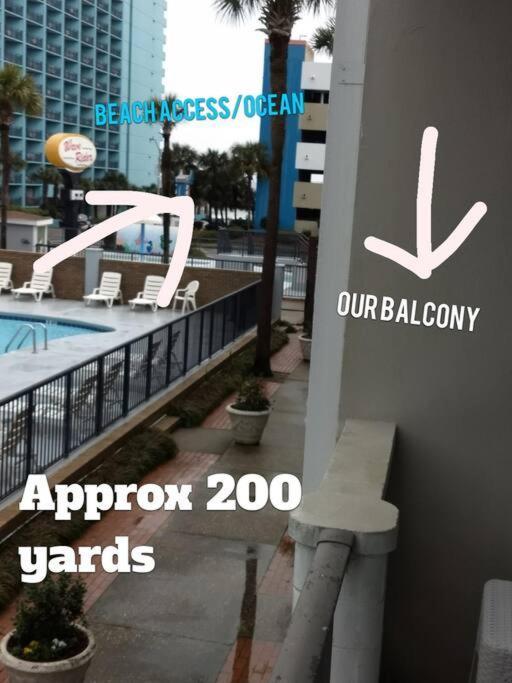 Pool Front & Across From Beach Myrtle Beach Zewnętrze zdjęcie